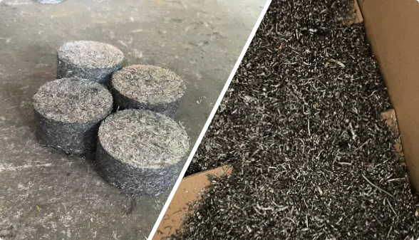 Stainless steel chips