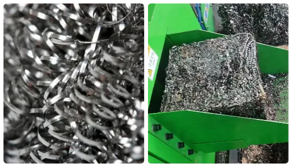 Steel turnings