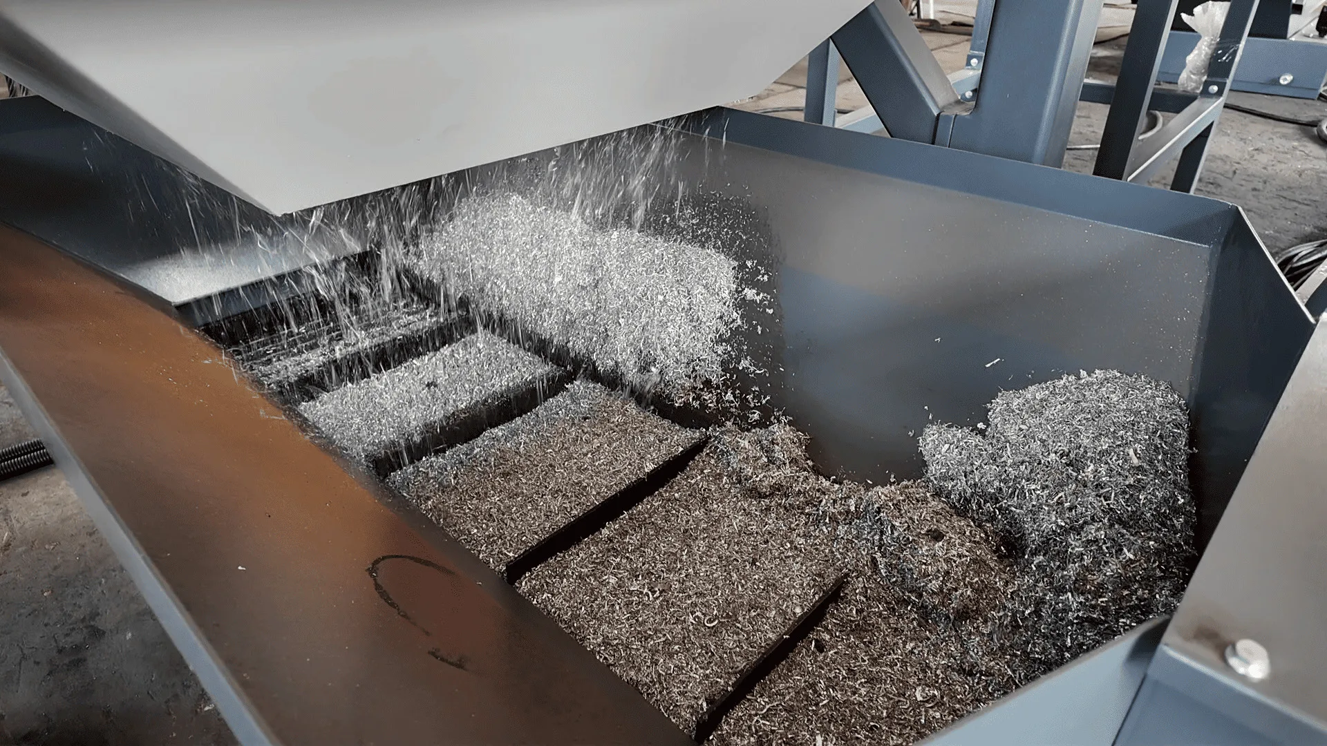 Shredded Aluminum Scraps